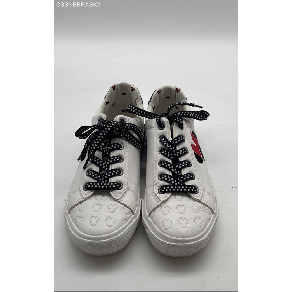 Disney White/Red‎ Minnie Mouse Sneakers - Size 7